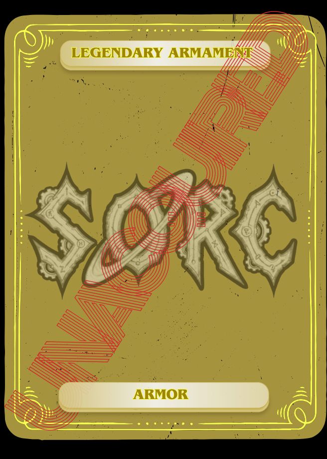 Crimson Plate Legendary Back