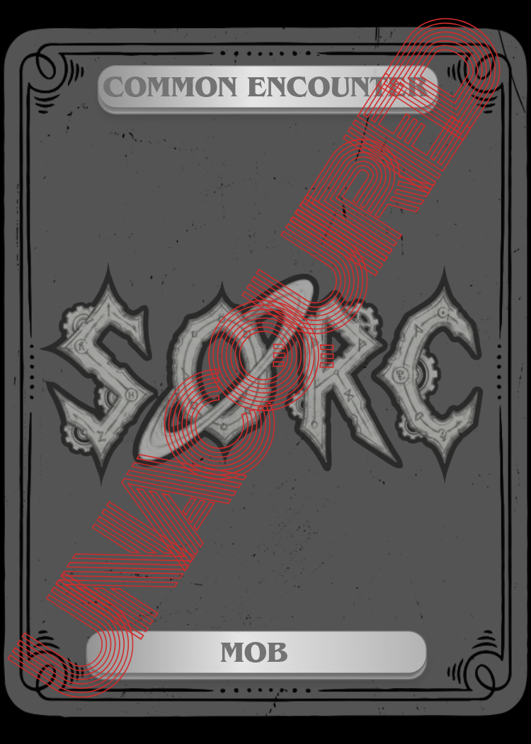 Common Skeleton Soldier Mob Card Back