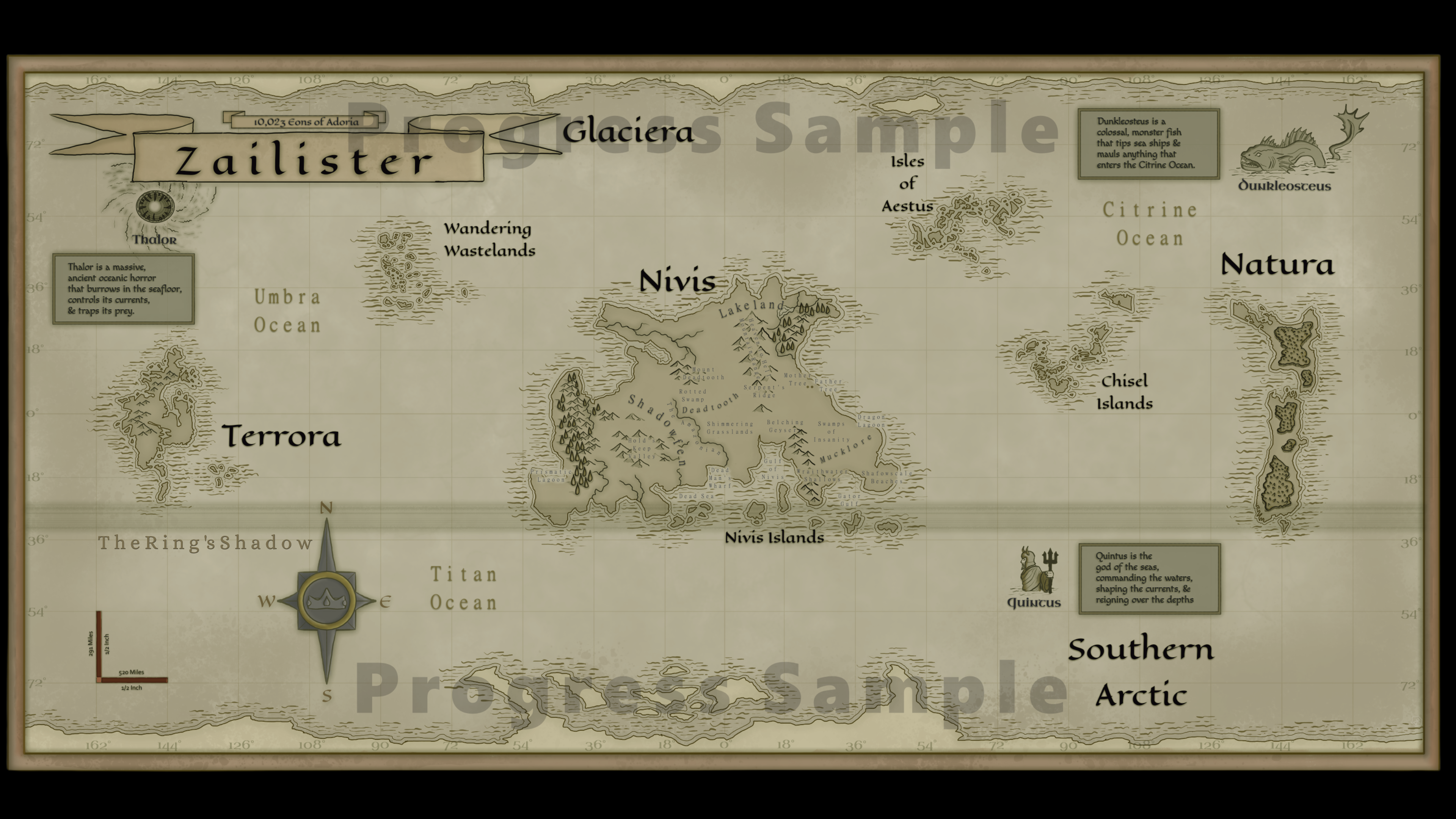 Map of Zailister